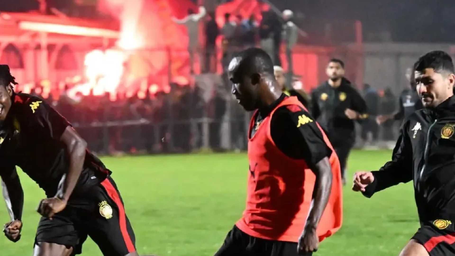 El entrenamiento del Tunis